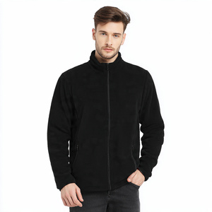 OEM Service Polar <b>Fleece</b> Jackets <b>Men</b> Winter Polar <b>Fleece</b> Jacket With Stand Collar Polar <b>Fleece</b> Full-Zip Jackets <b>Men's</b> - Product Image 3