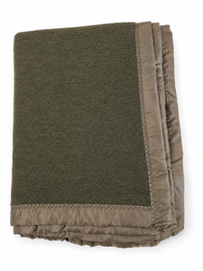 OS Premium Solid Acrylic Blanket | Soft Plush Warm Blanket with Satin Binding - Product Image 3