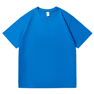Camiseta de Hombre de Algodón Puro 96% Transpirable de 180 g/m², Cuello Redondo, Color Sólido, Corte Holgado, Precio de Fábrica de Bangladesh y China - Product Image 3