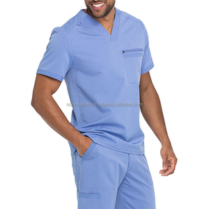 Conjuntos de fregado de hospital médico superventas nueva llegada uniforme de fabricante alto para hombres y mujeres - Product Image 1