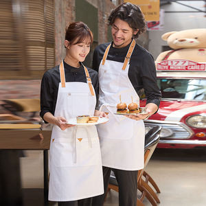 Tablier de cuisine sans manches ajustable pour femme, thème Noël et Nouvel An 2026, 35% coton, imperméable - Product Image 3