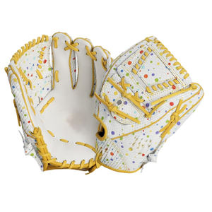Guantes de Béisbol de Cuero Genuino, Guante de Béisbol para Partidos de Softbol, Equipo de Béisbol, Modelo para Infield, Guantes para Adultos y Jóvenes, Entrenamiento - Product Image 6
