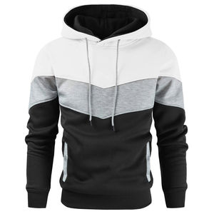 Sweat-shirt à capuche pour homme, coupe classique, respirant, en polyester et coton, style décontracté, pour l'automne - Product Image 6