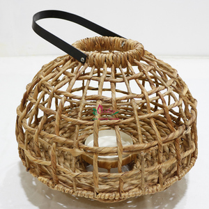 Portavelas Decorativo Colgante Hecho a Mano con Jacinto de Agua - Product Image 5