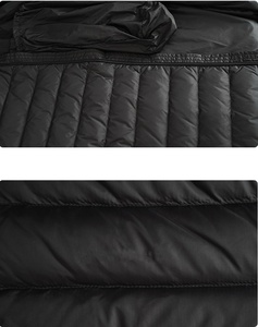 Men Winter Puffer Jacket Warm Quilted Padded Outerwear Lightweight Casual Zip Up Jacket Custom Wholesale Manufacturer - Product Image 3