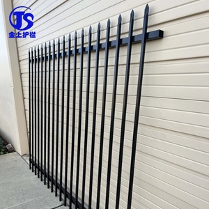 Clôture de protection moderne en métal-aluminium pour jardin extérieur - Product Image 4