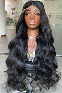 Perruque Lace Front en Cheveux Humains Vierges Remy à Cuticules Alignées pour Femmes Noires, Personnalisable, Colorée, Densité 180% - Product Image 2