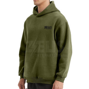 Pull-over élégant pour homme, sweats à capuche surdimensionnés en coton mélangé, collection de mode pour homme - Product Image 5