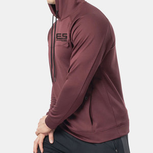 Ropa Básica de Moda, Sudaderas con Capucha para Hombre, 100% Algodón, Talla Grande, para Gimnasio, Secado Rápido y Transpirables - Product Image 2