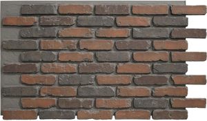 Paneles <span class=keywords><strong>de</strong></span> Pared <span class=keywords><strong>de</strong></span> Ladrillo Sintético <span class=keywords><strong>de</strong></span> PU Ligeros e Impermeables, Revestimiento <span class=keywords><strong>de</strong></span> <span class=keywords><strong>Piedra</strong></span> <span class=keywords><strong>de</strong></span> Poliuretano con Textura <span class=keywords><strong>de</strong></span> Ladrillo Rojo Tradicional <span class=keywords><strong>para</strong></span> Decoración Exterior - Product Image 2