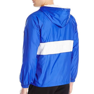 เสื้อแจ็คเก็ตกันน้ำสำหรับผู้ชาย ผลิตจากโพลีเอสเตอร์ 100% ดีไซน์ใหม่ ขายส่ง รับออกแบบโลโก้ เสื้อแจ็คเก็ตกันลมสำหรับผู้ชาย - Product Image 2