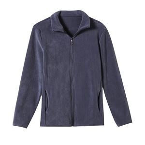 Veste en toile molletonnée de haute qualité avec logo brodé sur le devant, style streetwear, fermeture éclair, chaude pour l'hiver, écologique, pour hommes - Product Image 3