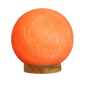 Football Shape Himalayan Salt <b>Lamp</b> Home Decor Export Manufacturer OEM Supplier - Product Image 1