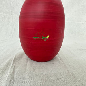 Vase en bambou tissé vietnamien, pièce d'art en bois artisanale - Product Image 3