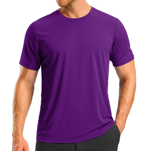 Elegant <b>Men</b> T Shirt High Quality Ringer Customized Product Blank O-neck <b>Stretch</b> Fabric T-shirt For <b>Men's</b> - Product Image 1