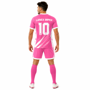 Professional Custom Football Uniform Set Personalized Soccer Jersey & Shorts for Club Teams Lightweight Sportswear for Training - Product Image 4