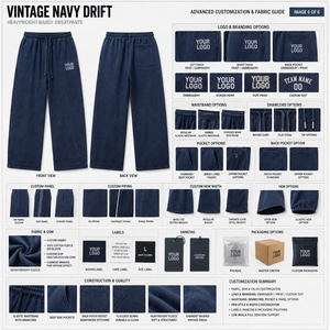 Custom OEM <b>Men's</b> Oversized Wide Leg Eco Friendly Breathable Cotton Fleece <b>Trousers</b> <b>Thermal</b> Drawstring Waisted Sweatpants For <b>Men</b> - Product Image 5
