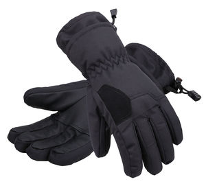 Oem Anti Slip Winter Warm Snowboarding Ski <b>Gloves</b> Windproof PU Moisture Wicking Comfortable Sports Driving Full Finger Hook Loop - Product Image 1