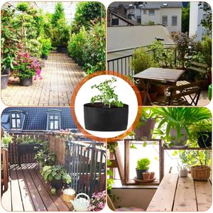 Lot de 3 sacs de culture respirants en tissu pour pommes de terre et légumes, pour la plantation en jardin - Product Image 6