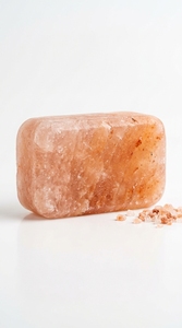 Savon en barre au sel rose de l'Himalaya, savon naturel en bloc de sel minéral - Product Image 3
