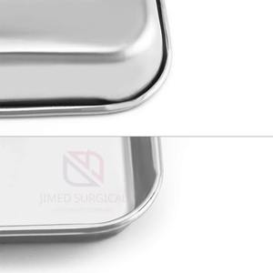 Plateau de table Mayo chirurgical de haute qualité pour hôpital, durable, en acier inoxydable, plateau médical pour pansements, en acier allemand - Product Image 4
