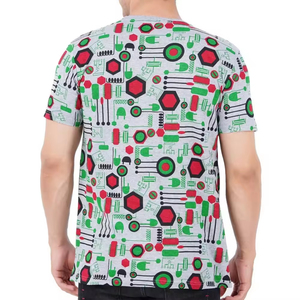 Camiseta Sublimada de Última Moda para Hombre, Estilo Veraniego, Color de Moda - Product Image 5