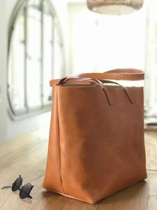 <b>Soft</b> <b>Leather</b> Tote <b>Bag</b> Women Elegant Handbag Large Capacity Shoulder Purse Daily Carry Shopping Travel <b>Bag</b> Fashion Style - Product Image 2
