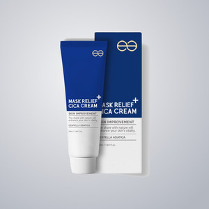 Crème visage Ianai Cosmetics Mask Relief Cica Cream 50ml, soin coréen pour la peau, crème visage, lotion, produits de soin de la peau - Product Image 6