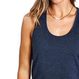 Débardeur court décontracté pour femme, léger, brossé, dos nageur, coupe classique, sans manches, respirant, écologique - Product Image 4