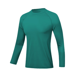 Short Sleeve Compression Rashguard Shirt Men Athletic Quick Dry Fitness Sports Apparel OEM - Product Image 3