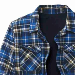 Nouvelle chemise décontractée en flanelle pour homme à manches longues, motif lettres, 100 % coton respirant et écologique, idéale pour le printemps - Product Image 3