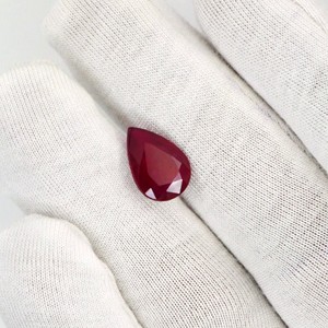 Perles de rubis naturels de Bangkok 28,53 carats, pierre précieuse de rubis naturel taillée en facettes, prête à l'emploi pour la création de bijoux - Product Image 3