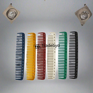 Peigne en résine de qualité supérieure Tradebyd, outil élégant pour le soin des cheveux épais, bouclés, raides et ondulés - Product Image 4