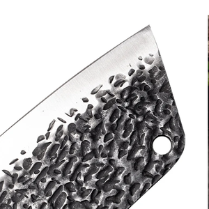 LEGACY BLADES Luxury High Carbon Steel <b>Kitchen</b> Cleaver <b>Knife</b> Ergonomic Wooden Handle Razor <b>Sharp</b> Meat Cleaver Factory - Product Image 4