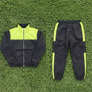 Unisex 100% Nylon Lightweight Breathable Windbreaker Tracksuit Men Cycling Running Training Rain Suit <b>Jacket</b> Pants Set Summer - Product Image 6