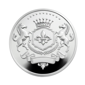 Monedas de plata de ley 925 personalizadas para recuerdo de club deportivo, publicidad de aniversario a granel - Product Image 1