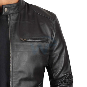 2026 High Quality Men Motorcycle <b>Racer</b> <b>Jacket</b> Durable Riding Outerwear Leather Custom <b>Jacket</b> Wholesale Apparel - Product Image 5