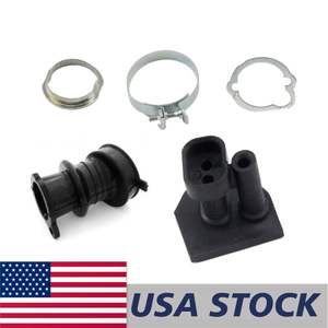 Intake Manifold <b>Boot</b> Clip Sleeve Washer Grommet Combo for Stihl MS361 MS341 <b>Chain</b> Saws High Compatibility - Product Image 1