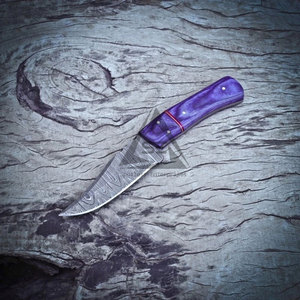 Los Mejores Cuchillos de Hoja Fija Fabricados en Pakistán, Hoja de Acero Damasco Inoxidable, Personalizables OEM, Resistentes al Agua, Garantía de 3 Años - Product Image 2