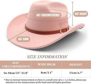 Men's Distressed Leather Western <b>Hat</b> Cowboy Style Wide Brim Outdoor Travel Cap Full Grain Leather USA Europe Market Top - Product Image 6