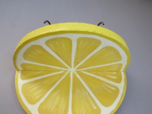 Premium Lemon Theme <b>Wall</b> Mounted <b>Key</b> Holder <b>Hook</b> For Kids Room For School Bags Hats And Small Items And Hanging House <b>Keys</b> - Product Image 3