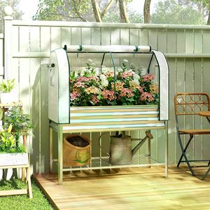 Fioriera rialzata in PE per serre e giardinaggio esterno - Product Image 5