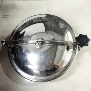 Couvercle de trappe de réservoir rond en acier inoxydable de 200 mm sans pression pour le stockage de produits chimiques, alimentaires et d'eau - Product Image 3