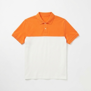 Camiseta Polo para Hombre con Logotipo Personalizado OEM, Diseño de Dos Colores, 180 GSM, Transpirable, Ropa Deportiva de Golf - Product Image 2
