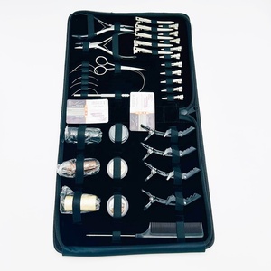 HOOPER COMPANY New Silver Hair <b>Tools</b> <b>Kit</b> Stainless Steel <b>Mini</b> Hair Extension <b>Kit</b> Commercial Use Sustainable Pliers Tape Plier - Product Image 2