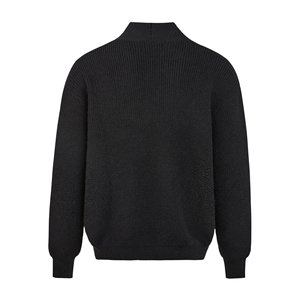 <b>Men's</b> Wool Knitted <b>Cardigan</b> Sweater Solid Color <b>Long</b> Sleeve V-Neck Button Closure Winter Wear 100% Acrylic - Product Image 3