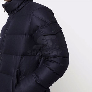 Wholesale Custom Logo Polyester Made <b>Men</b> Puffer Jacket Waterproof Outdoor Use <b>Men</b> Puffer Jacket - Product Image 4