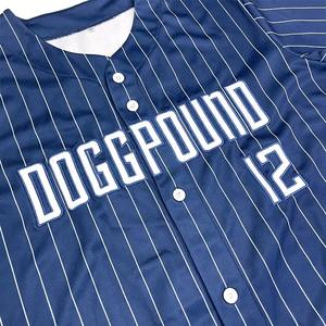 Camisetas de Béisbol Deportivas Personalizadas con Rayas, MOQ Bajo, 100% Poliéster, Cuello Alto, Impresión Digital, Tela Tackle Twill - Product Image 3