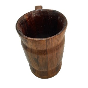 Tasse en bois fantaisie, avec Logo personnalisable, pour les hôtels, les Restaurants et la maison, pour boire de la bière, à prix réglable, 1 pièce - Product Image 1