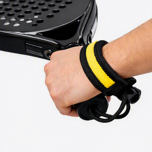 สายรัดข้อมือแบบปรับขนาดได้ตามสั่ง OEM ทนทาน กันลื่น ทำจากไนลอน น้ำหนักเบา สำหรับไม้เทนนิสชายหาด/ไม้พาเดล สายรัดนิรภัย สีตามสั่ง OEM - Product Image 2